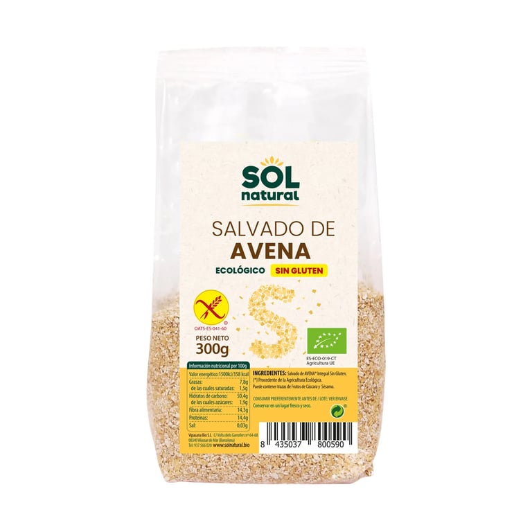 SALVADO DE AVENA INTEGRAL BIO