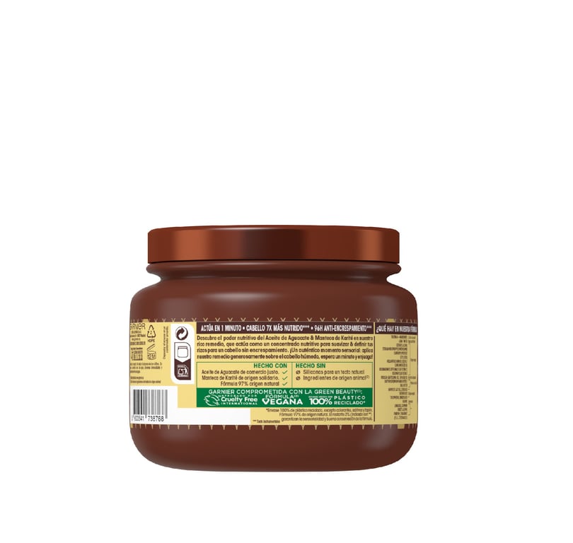 Original Remedies Aguacate y Karité Hair Remedy Mascarilla 300 ml de Garnier