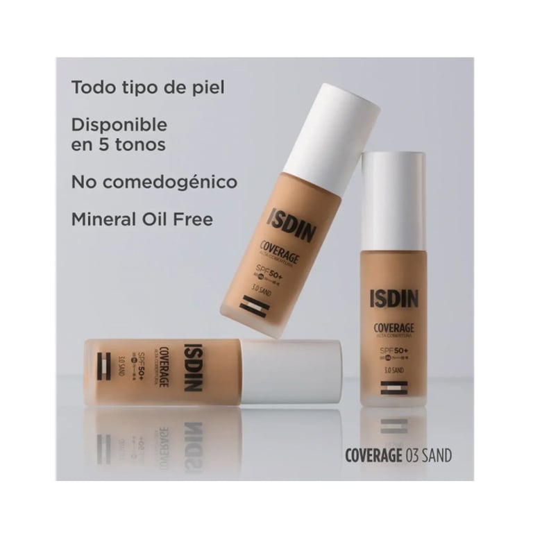 Coverage SPF50+ Sand 30g de Isdin