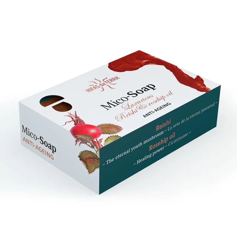 MICO-SOAP SAVON REISHI ET ROSE MUSQUÉE