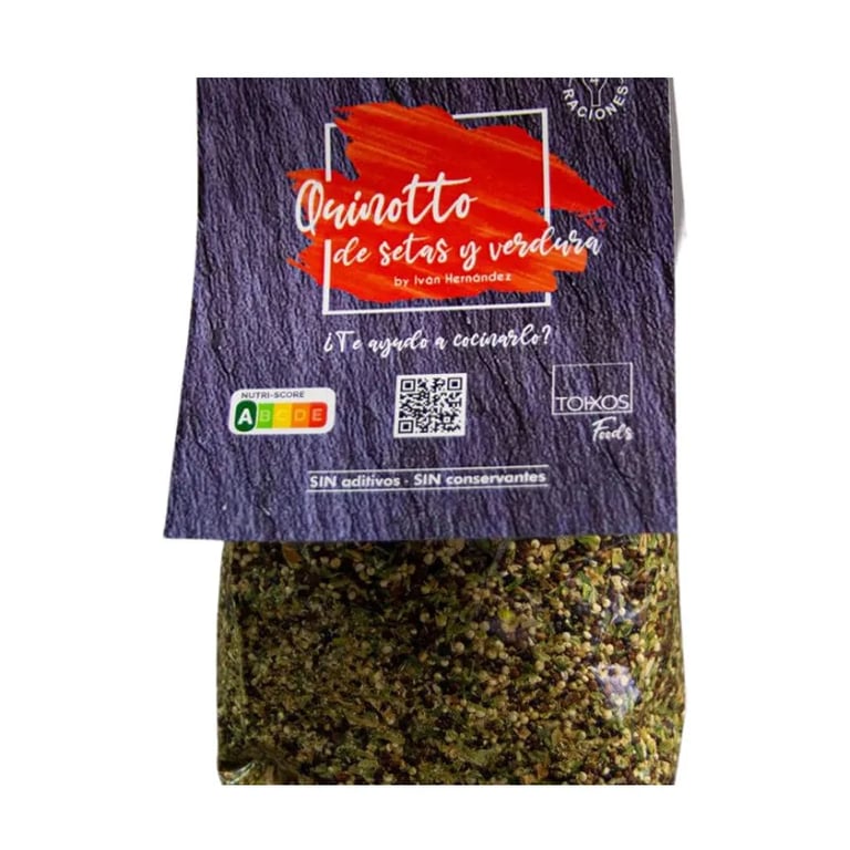 Quinotto (Quinoa Mix Con Verduras Deshidratadas)