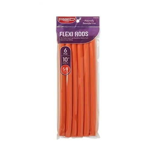 Flexi Rods 25 cm 5/8" Rulos Flexibles #Orange