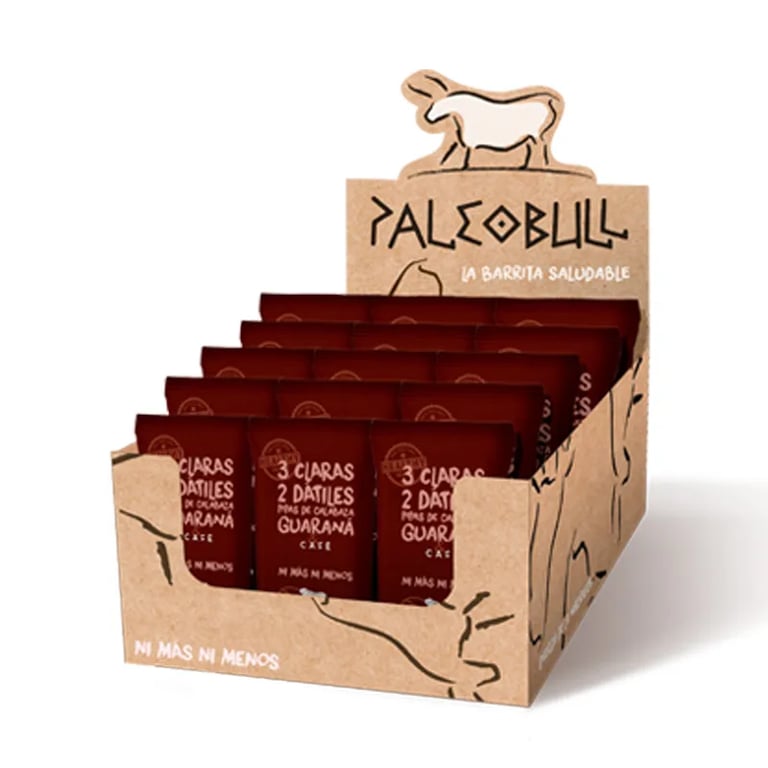 PALEOBULL BARRITA CON GUARANÁ Y CAFÉ