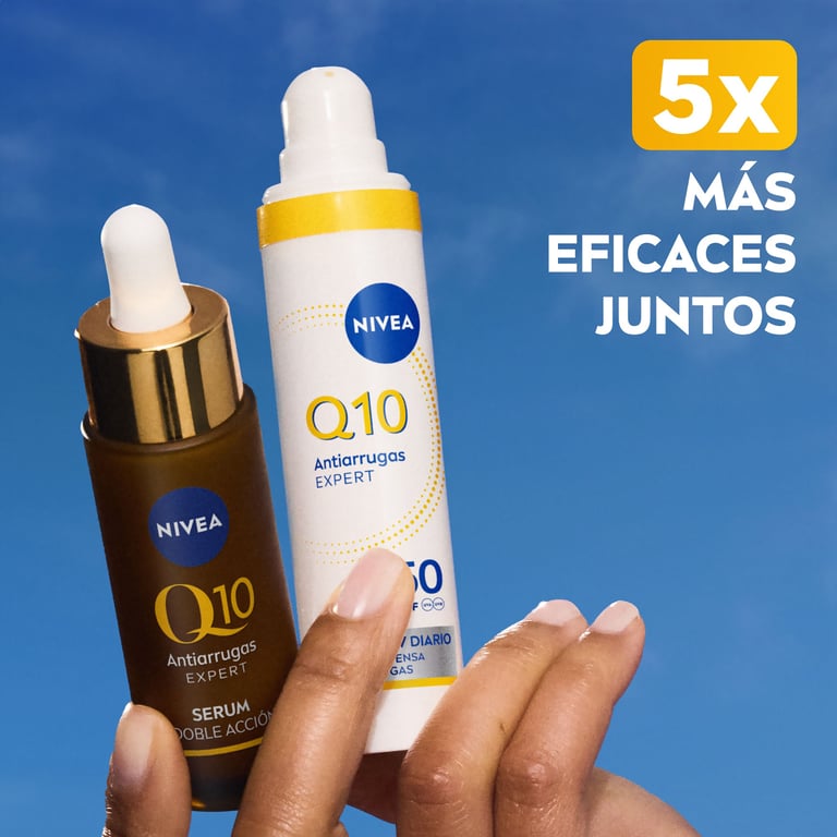 Pack Q10 Antiarrugas Sérum 30 ml + Fluido SPF50 40 ml de Nivea