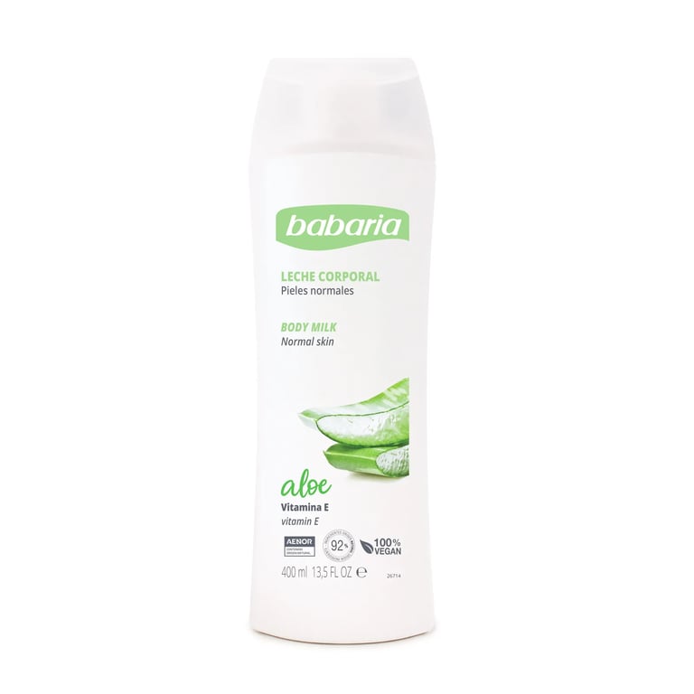Lait Corporel Réparateur Aloe Avec Vitamine E
