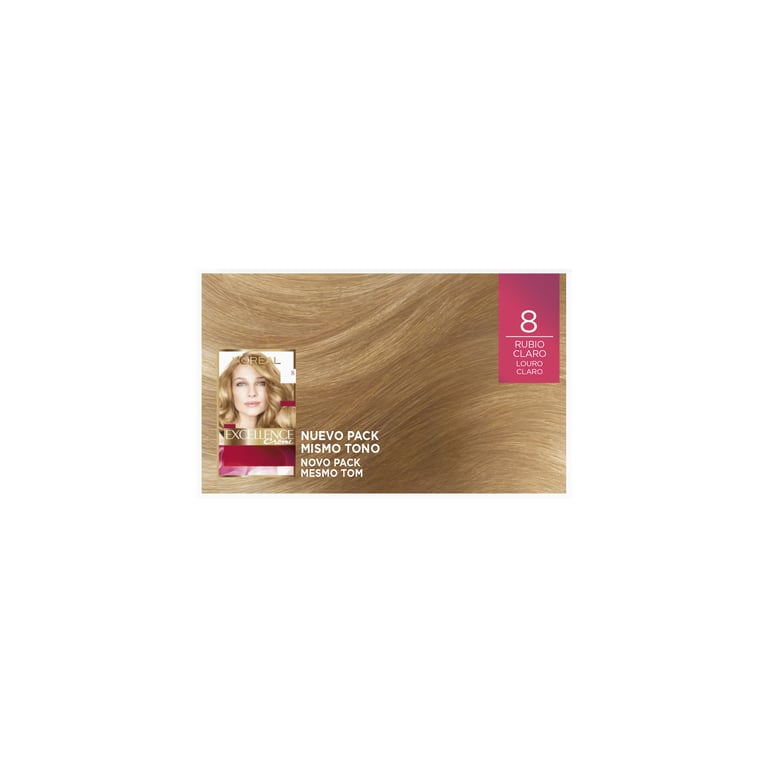 Excellence Creme #8 Rubio Claro de L'Oreal Paris