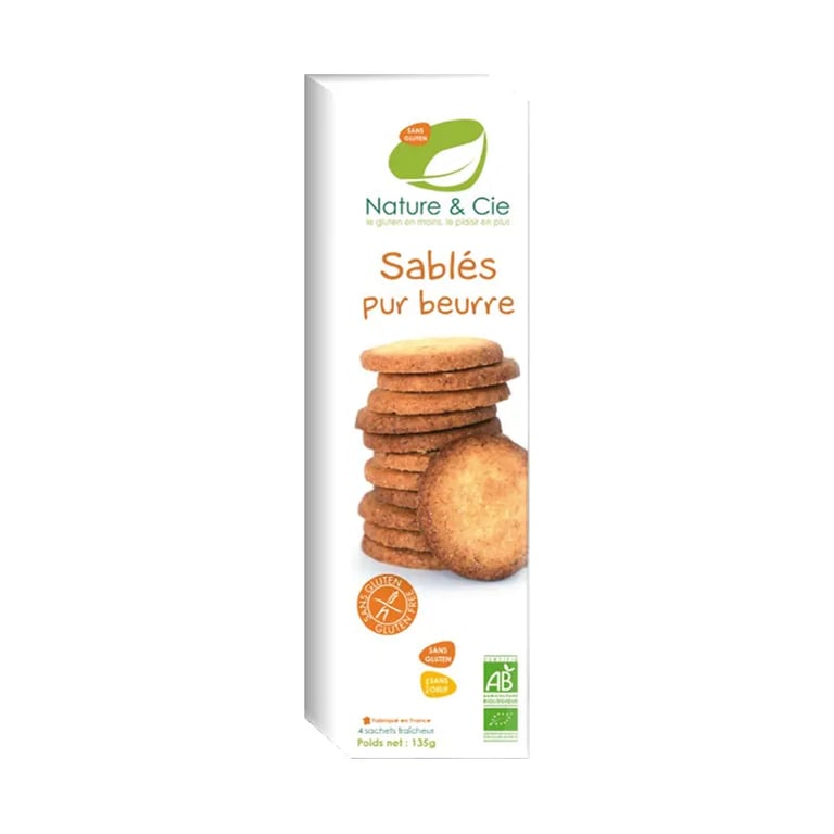 Galletas De Mantequilla Sin Gluten Bio