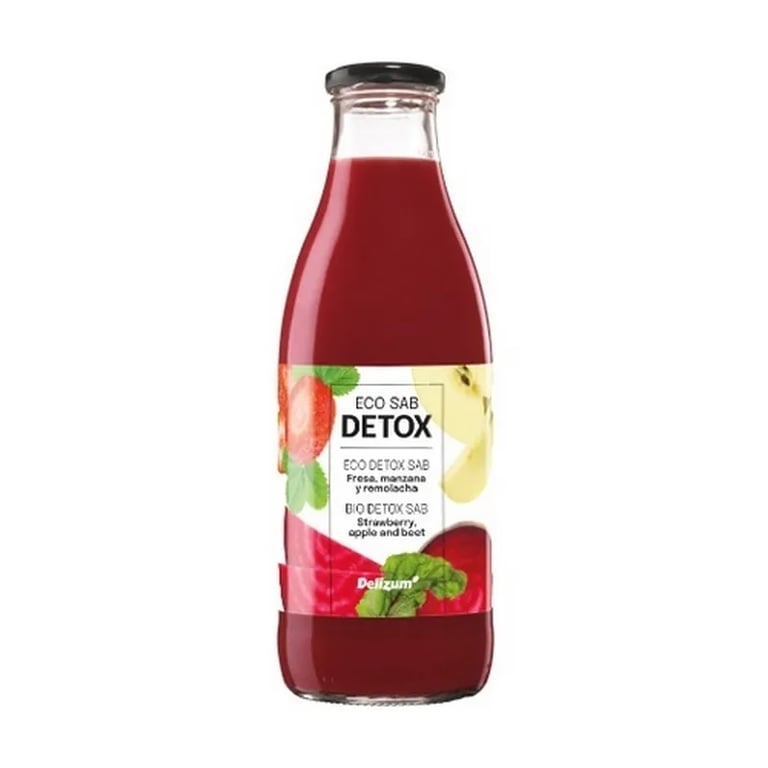 Succo Detox Fragola Mela e Barbabietola Eco