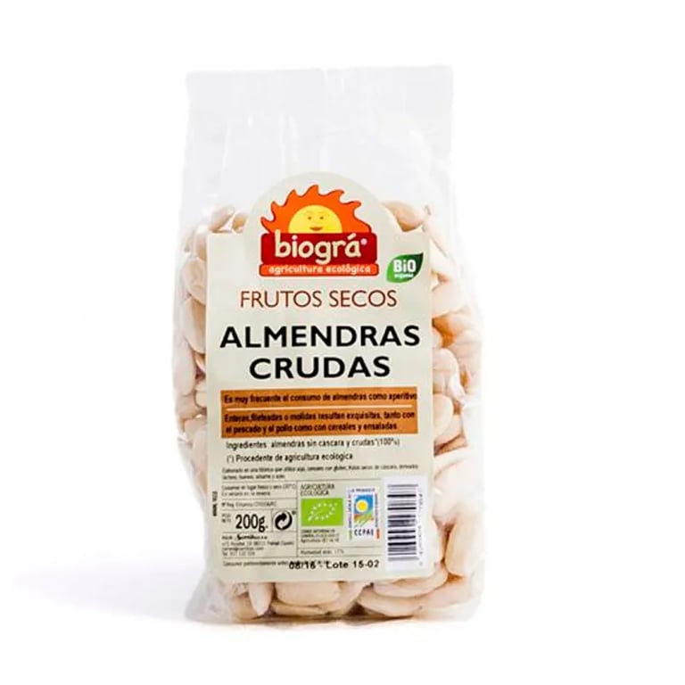 Almendras Crudas Y Peladas