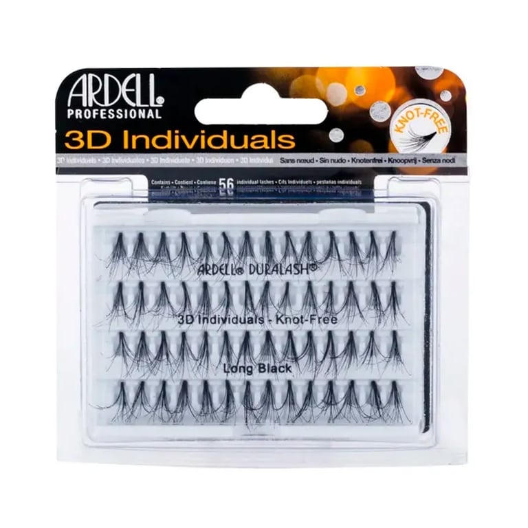 Faux Cils 3D Individuels #Long Black