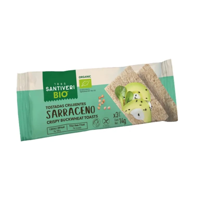 TOSTADAS LIGERAS DE TRIGO SARRACENO BIO