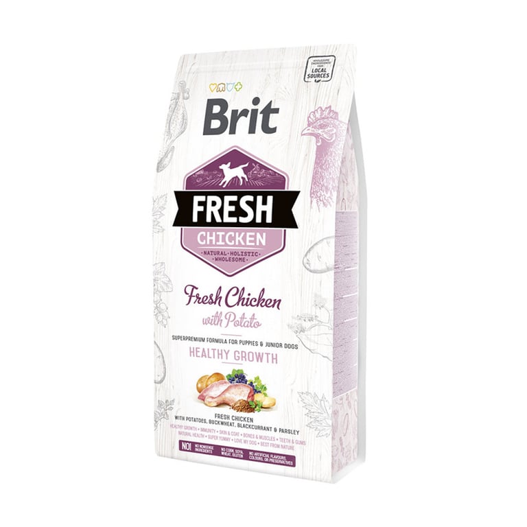Brit Fresh Puppy Healthy Growth Pollo Patata