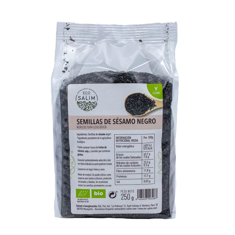 Semillas De Sésamo Negro Eco