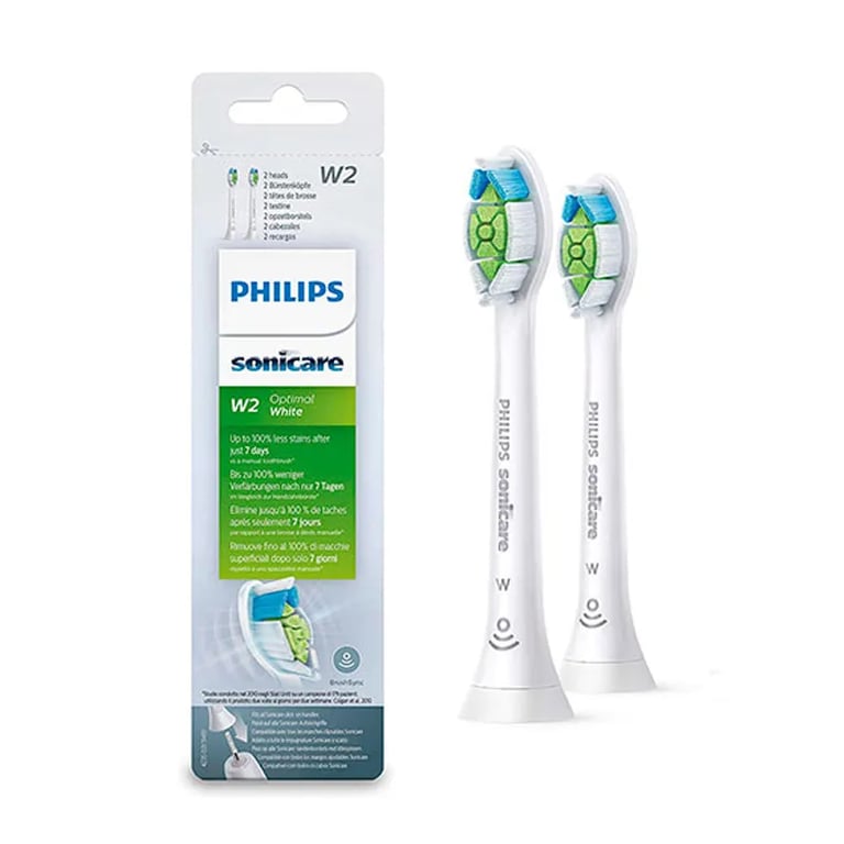 PHILIPS SONICARE W2 OPTIMAL WHITE STANDAR CABEZALES
