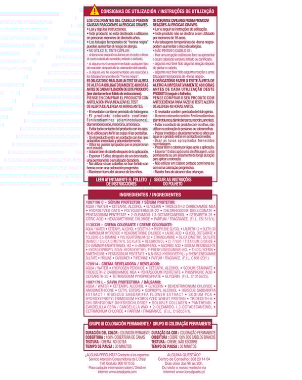 Excellence Creme #2 Negro  de L'Oreal Paris