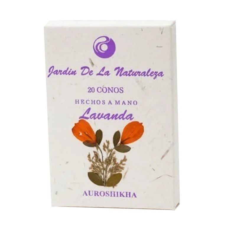 Conos Lavanda Jardin Naturaleza