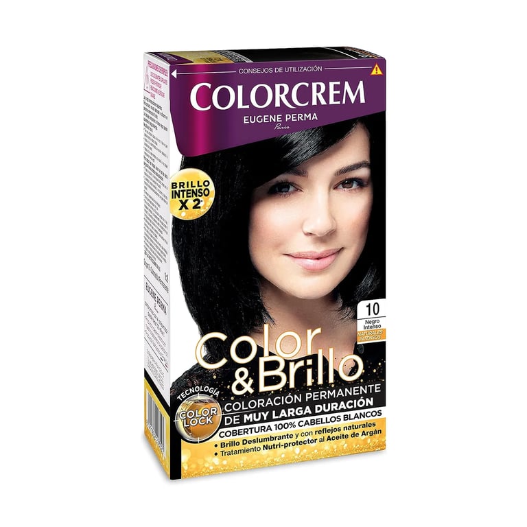 Color Brillo Tono #10 Negro Intenso