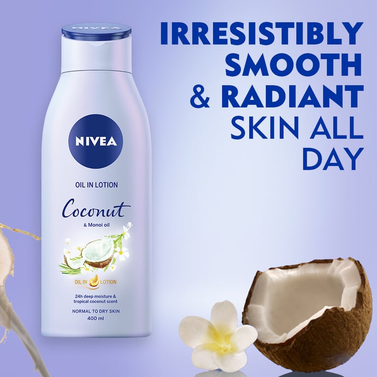 Öl-Lotion Kokosnuss Monoi-Öl 400 ml von Nivea
