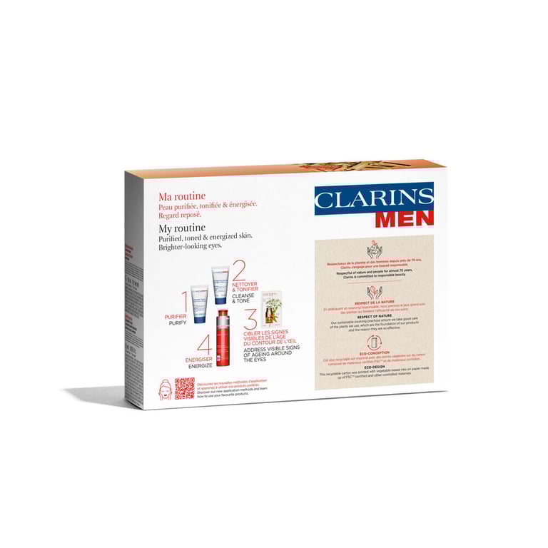 Men Gel Energisant 50 ml Set 5 Pièces de Clarins