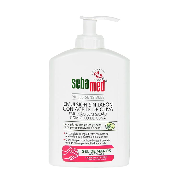 Sebamed Detergente Mani senza Sapone con Olio di Oliva