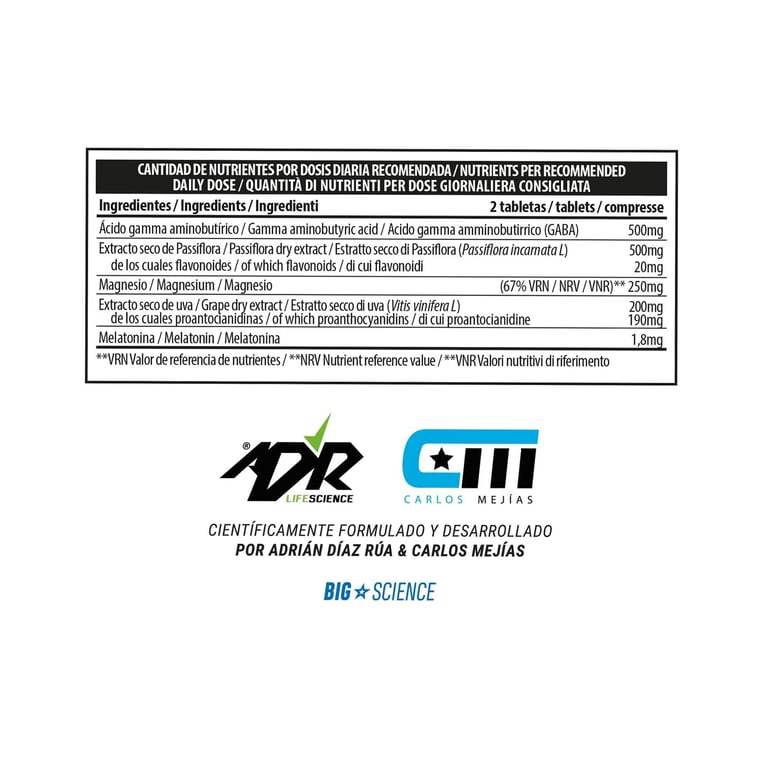 Real Sleep 60 Tabs de Big