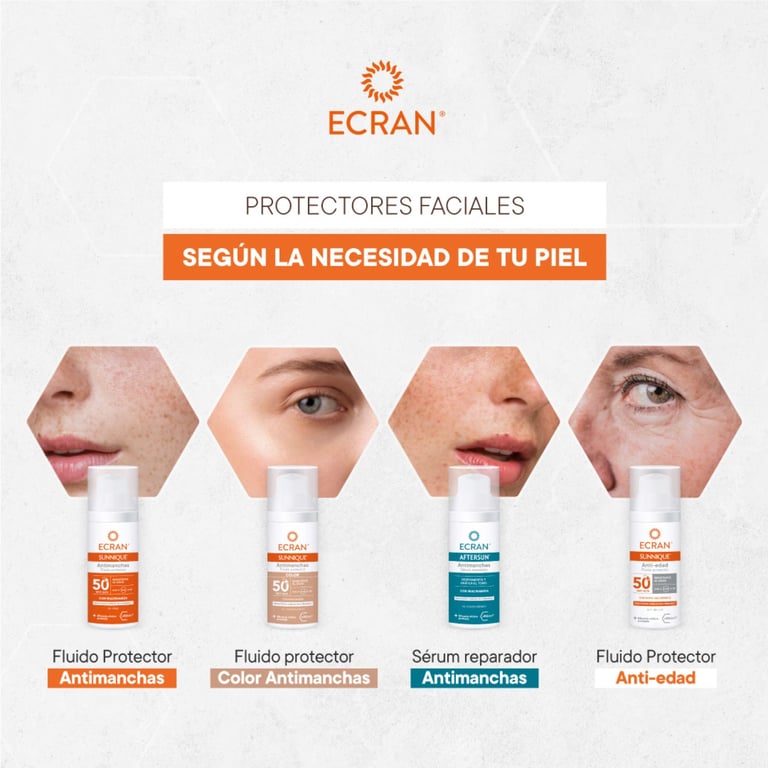 Sunnique Antimanchas Facial SPF50+ 50 ml de Ecran