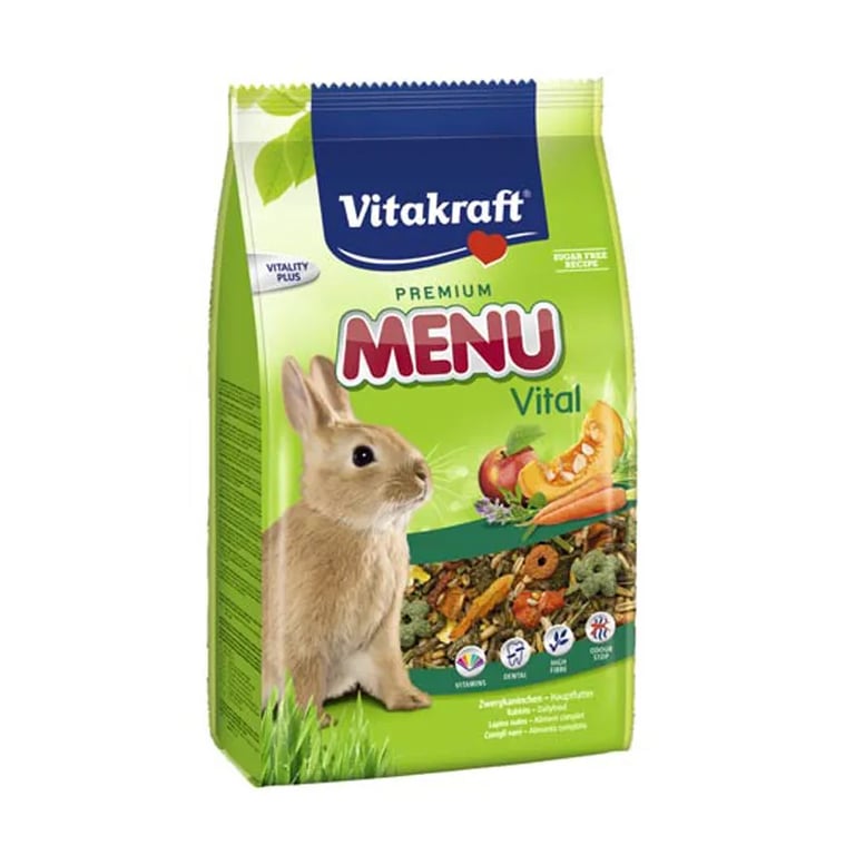 Menu Vital Voer Voor Dwergkonijnen 3 Kg