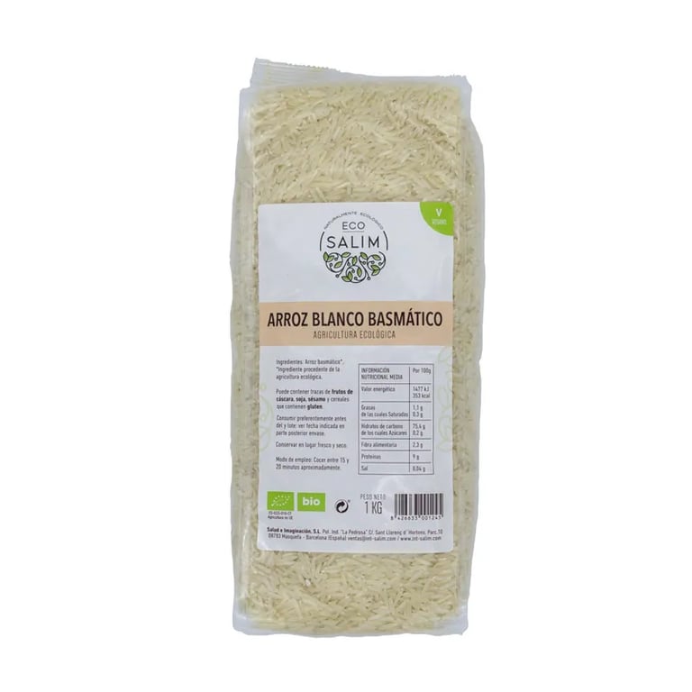 Riz Blanc Basmati Bio