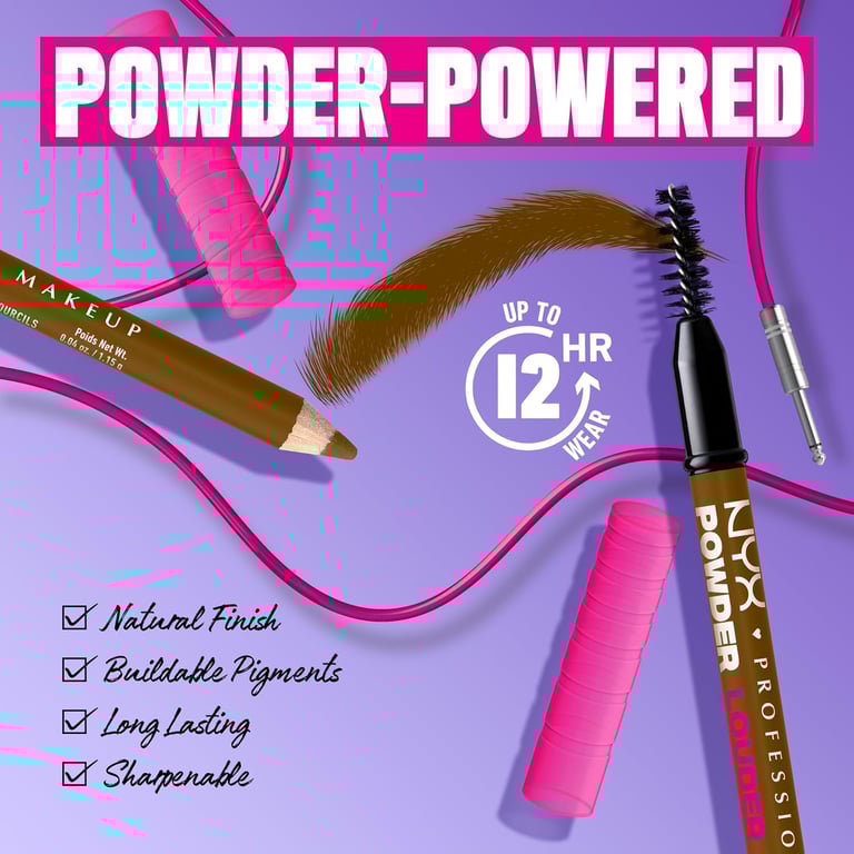 Powder Louder Brow Pencil #01 Blonde de NYX