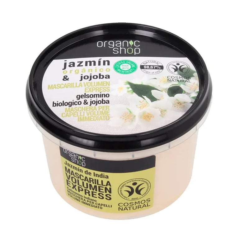 Mascarilla Rellenadora Cabello Normal Plátano Y Jazmín