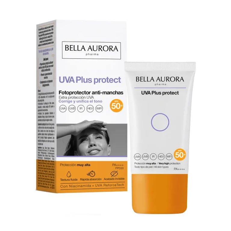 UVA Plus Protect Fotoprotettore Anti-Macchie SPF50
