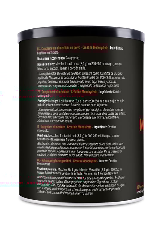 100% Creatine Monohydrate Micronized 500g von Zenement