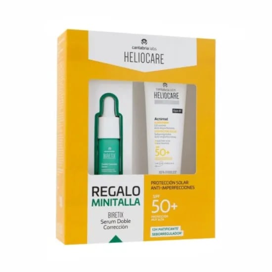 Heliocare 360° Acnimat Protector Solar SPF50+ 50 ml + Biretix Serum 10ml - imagen 4 de 9