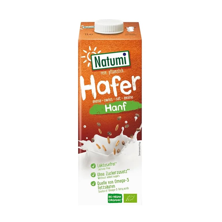 Bebida De Avena Y Cáñamo Bio
