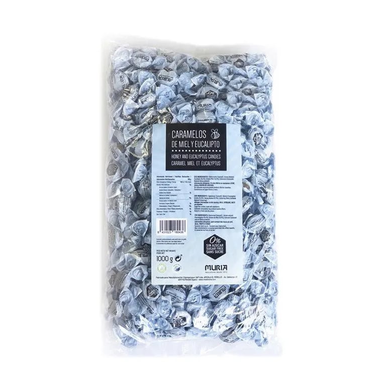 Bonbons Sans Sucres Miel et Eucalyptus Balsamique