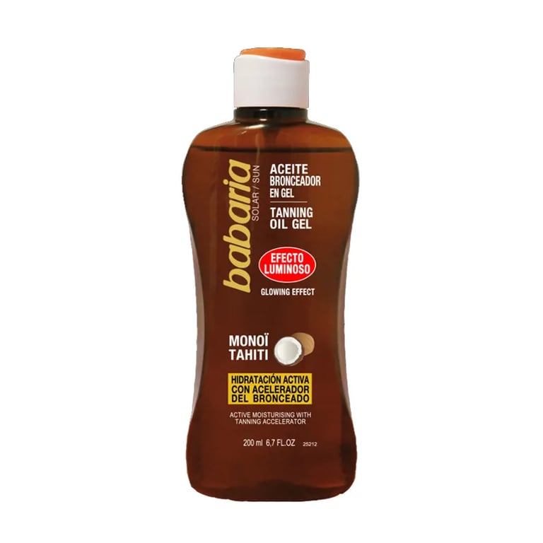 Solar Óleo Bronzeador Em Gel Luminoso Monoi Tahiti