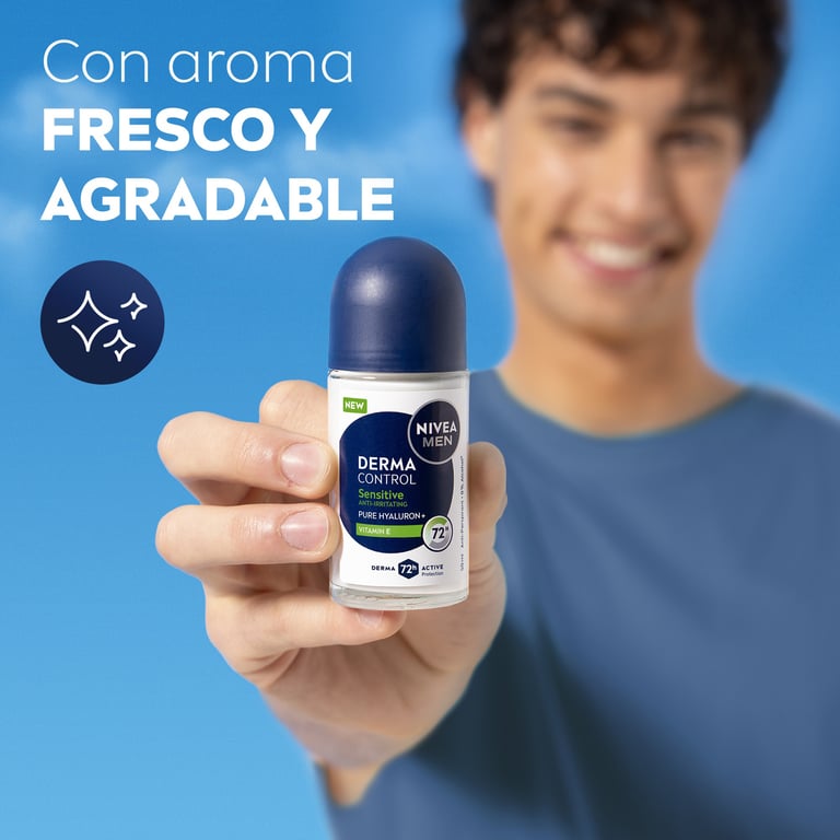 Derma Control Sensitive Déodorant Roll-On 50 ml de Nivea