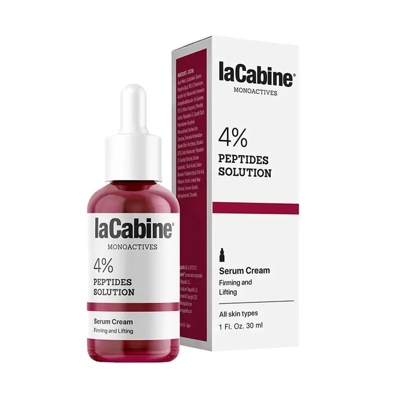 Monoactives 4% Peptides Solution Serum Cream