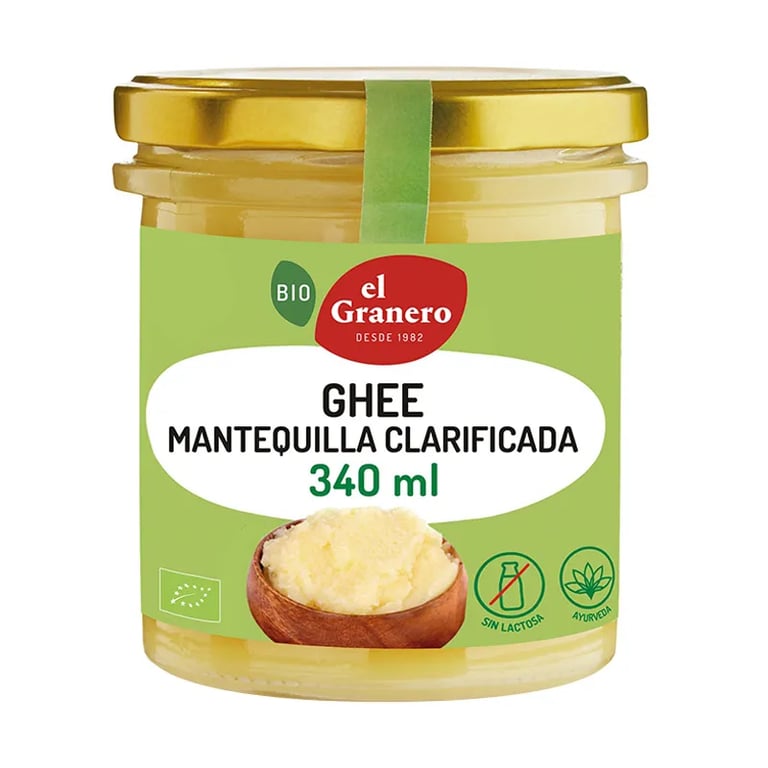 GHEE Mantequilla Clarificada Sin Lactosa Bio