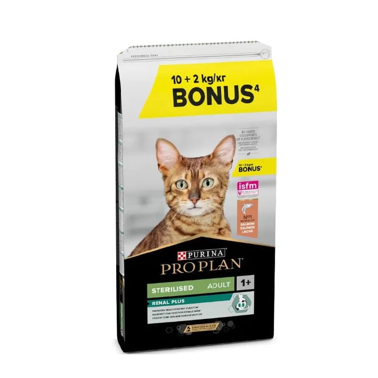 Gato Adulto Esterilizado Optirenal Salmão