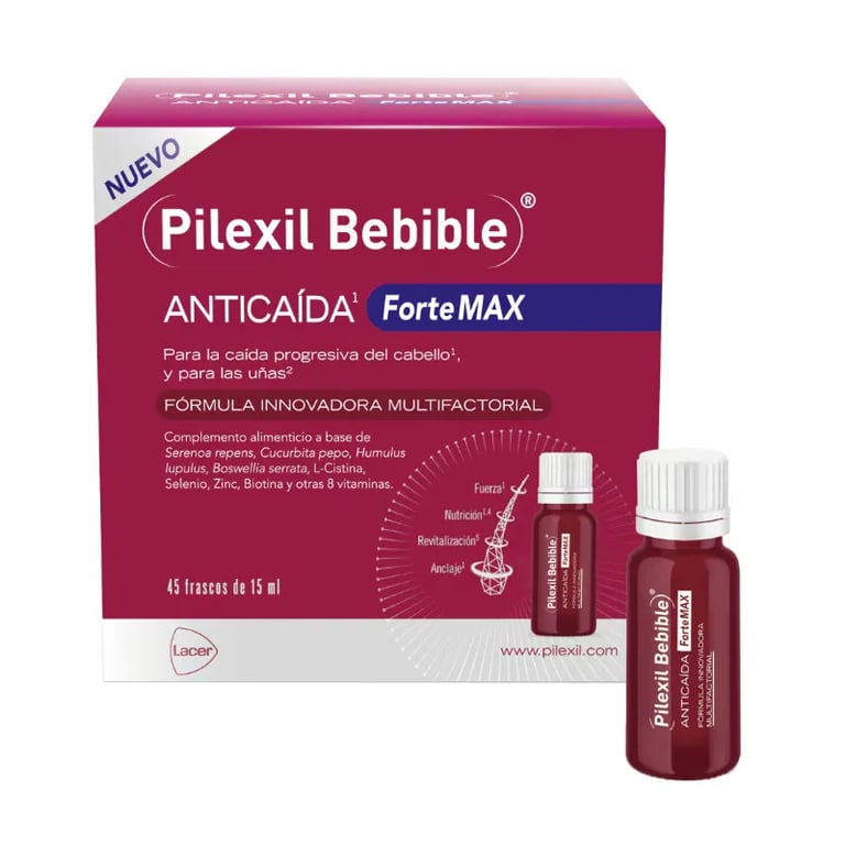 Pilexil Forte Max Bebible Anticaída