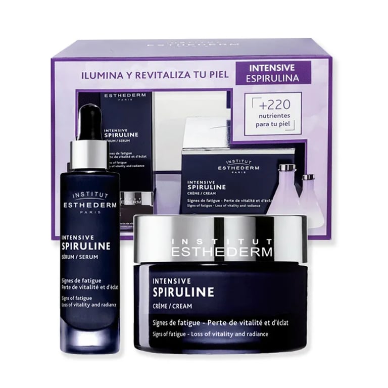 Intensives Pack Spirulina-serum + Creme