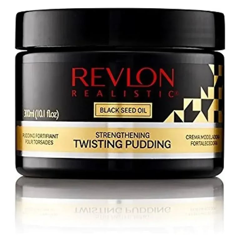 Realistic Black Seed Oil Twist Pudding