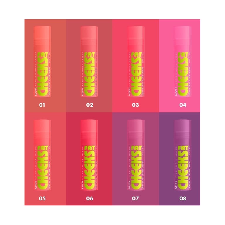 Fat Cheeks Juicy Blush #Bouncin Berry de  Nyx