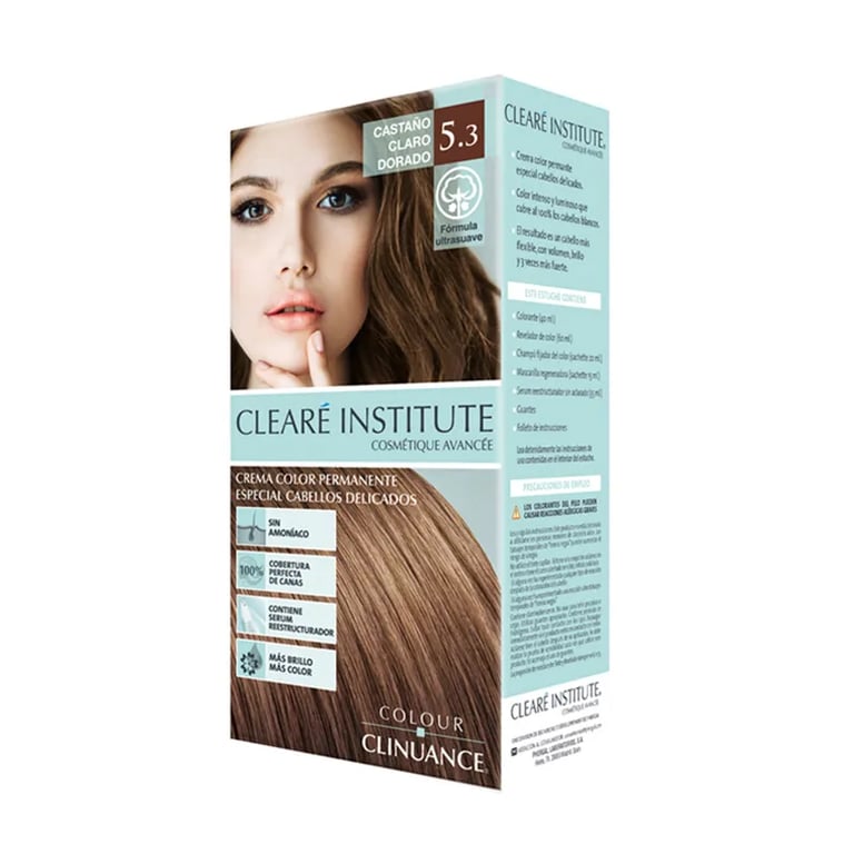 COLOUR CLINUANCE TINTE CABELLO DELICADO 5.3 CASTAÑO CLARO DORADO