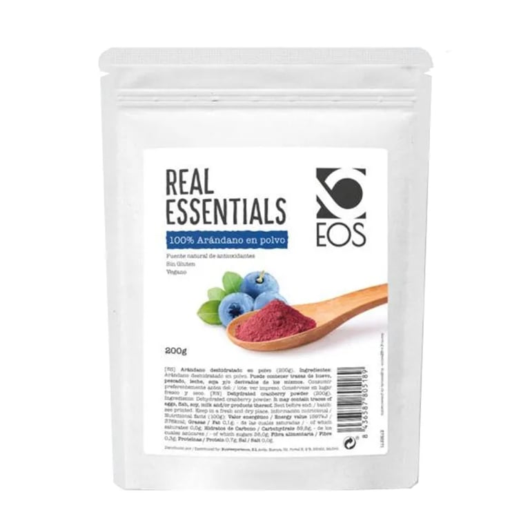 Real Essentials 100% Arándanos En Polvo