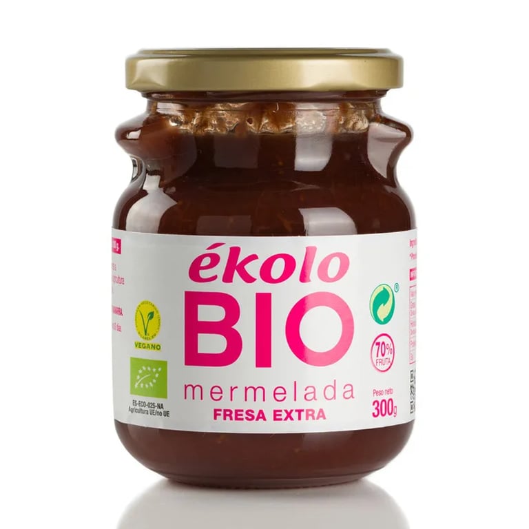 Bio-Erdbeermarmelade