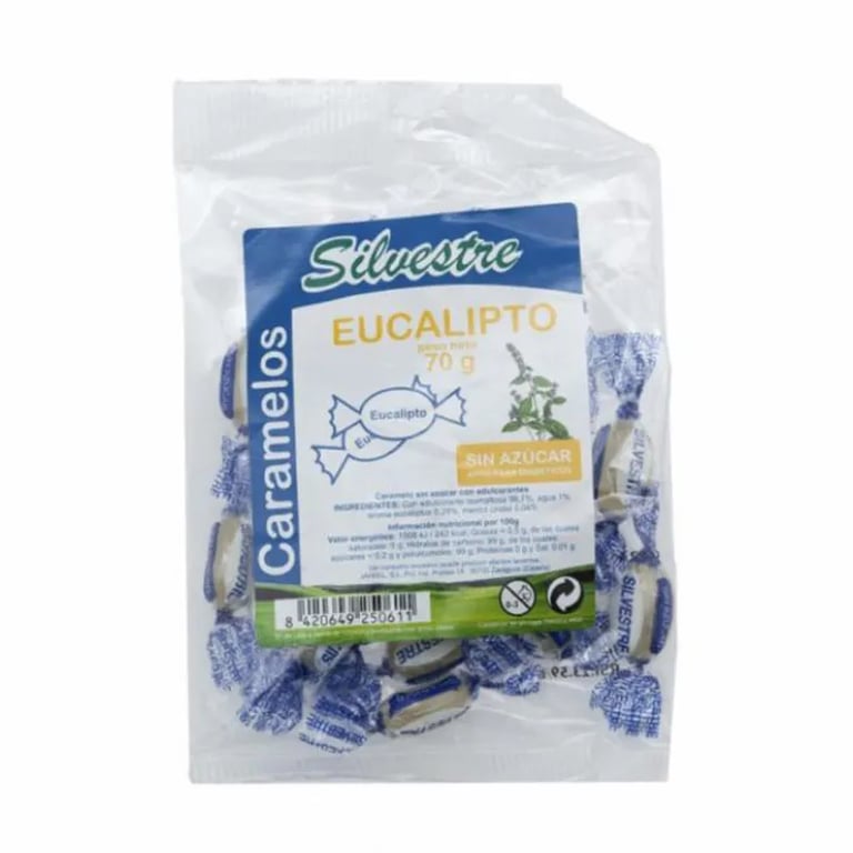 Caramelos De Eucalipto Silvestre Sin Azúcar