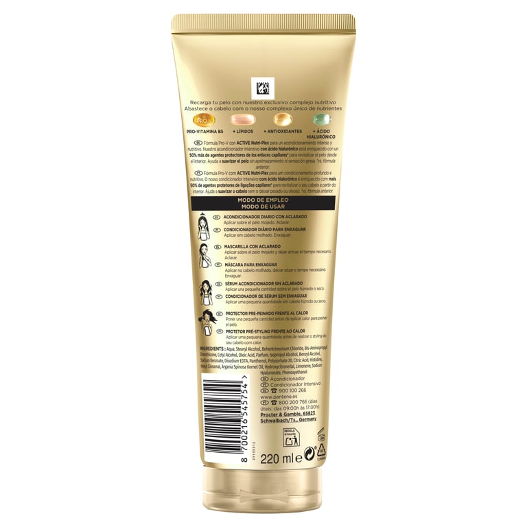 3 Minutes Miracle Sanft & Glatt Conditioner 220 ml von Pantene