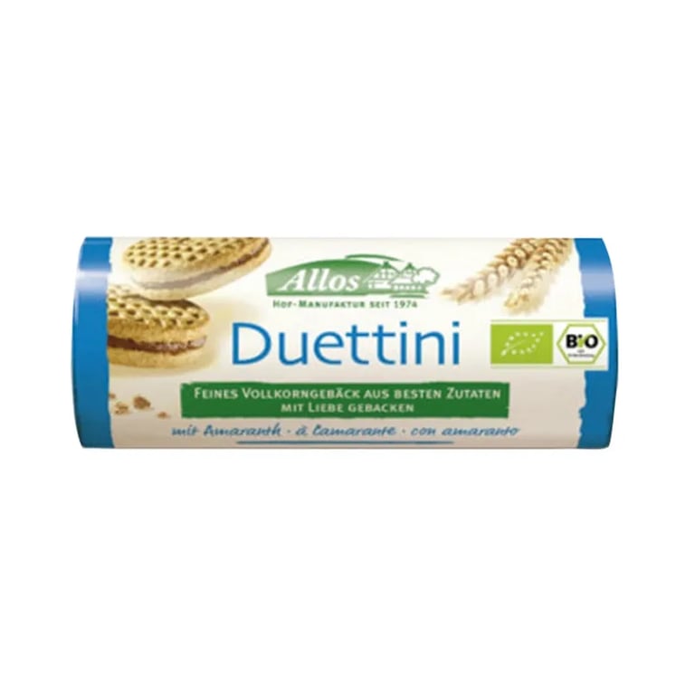 Biscotti Mini Ripieni Di Cioccolato Bio
